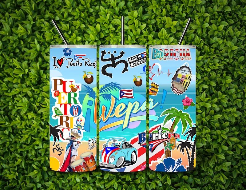 Puerto Rico Tumblers