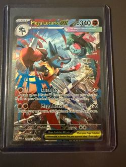 Pokémon Mega Lucario ex 179/132 – Special Illustration Rare – Mega Evolution