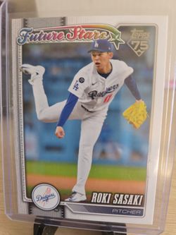 Dodgers  Roki  Sasaki  Insert  Card