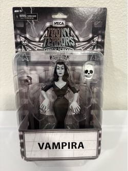 2023 Toony Terrors Silver Screen Vampira Action Figure 6” scale