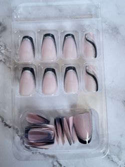 French Tip Press-On Nails