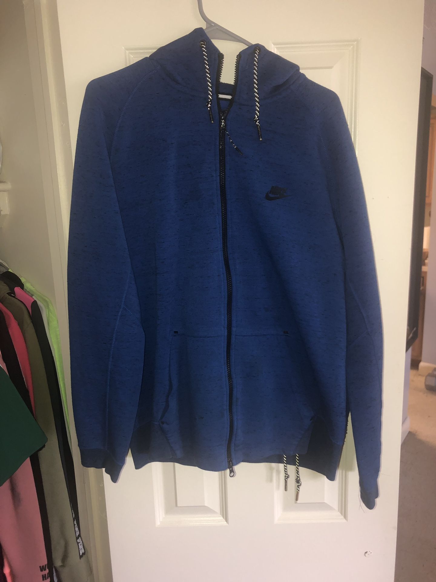 Blue nike tech hoodie 40$❗️❗️❗️❗️