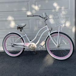 24 In - Phat Cycles Sachi Kids Girls Teens Pre Teen Petite Adult Petite Women Lady beach cruiser bicycle Bike 