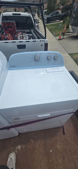 Washer and dryer