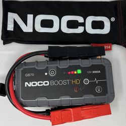 NOCO Boost GB70 2000A Jump Starter with Bag Only