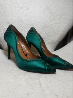 Emerald Heels - Size 8