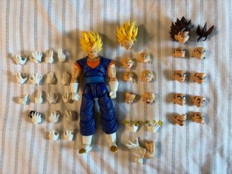 Sh Figuarts OC Toys Base Form + Super Saiyan Vegito Dragon Ball Z Figure