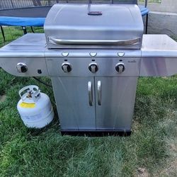 BBQ Grill with Propane tank