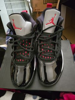 Air Jordan High-Top Sneakers Black Red