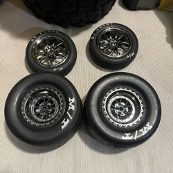 Traxxas Drag Slash Wheels And Tires 