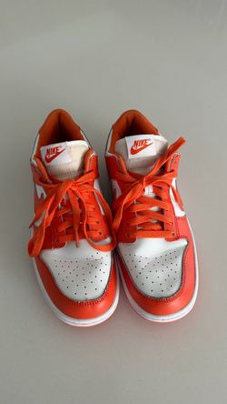 Nike Dunk Low Orange White Sneakers