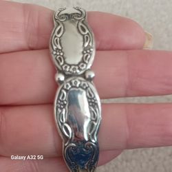 Vtg.Mexicio Sterling Silver UNIQUE   CUFFBracelet