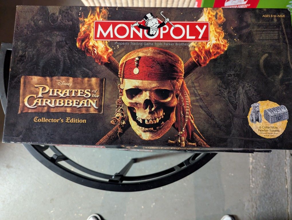 Pirates of the Caribbean Monopoly