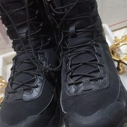 Under ARMOUR Valsetz Blk Boots Size 10.5