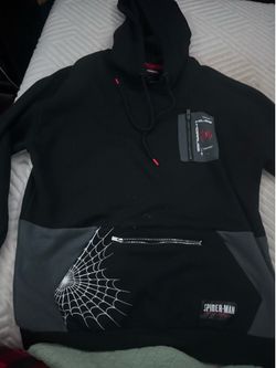 Miles Morales Hoodie, NEVER WORN LARGE