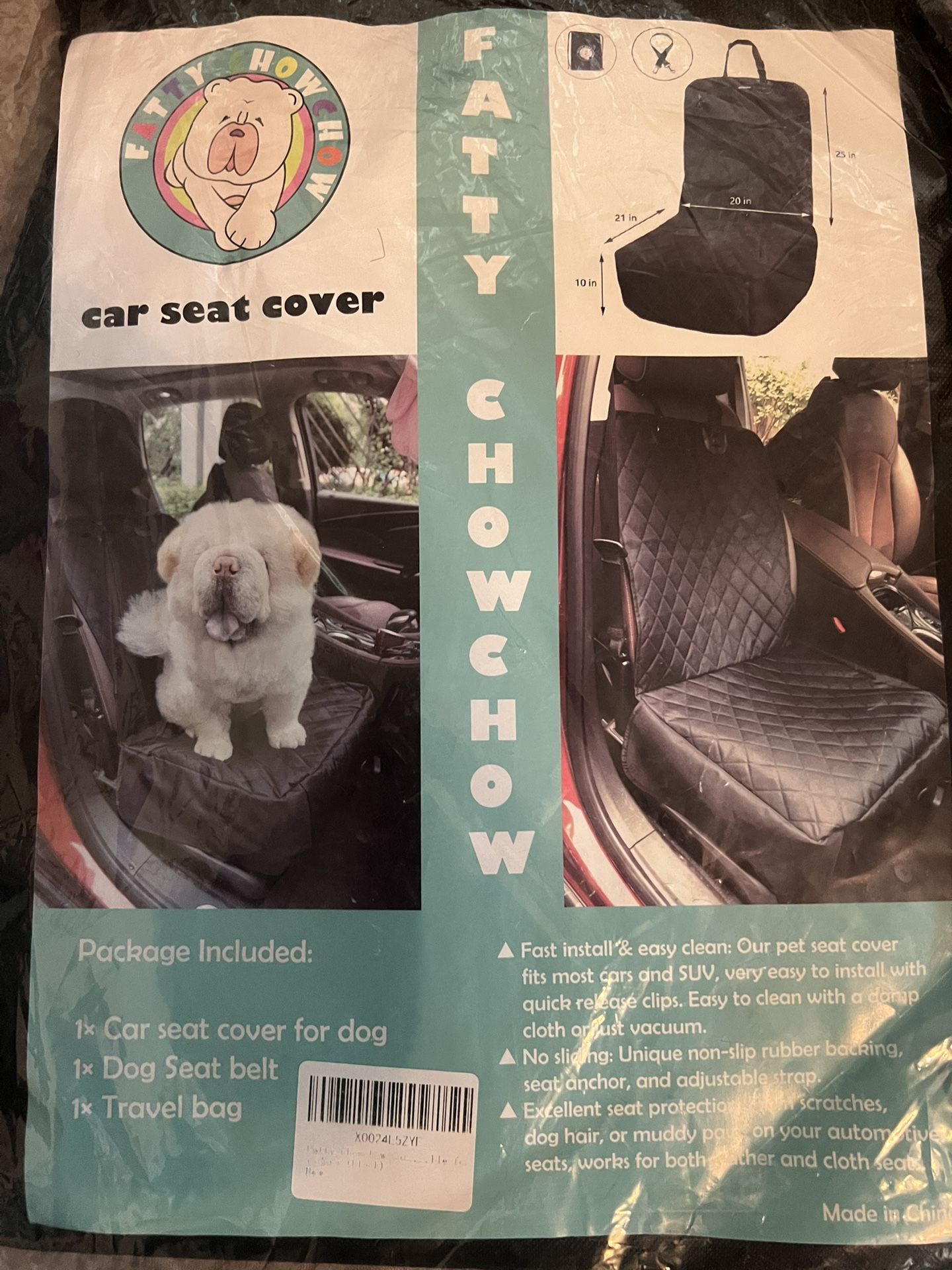 Car Seat Cover For Dog