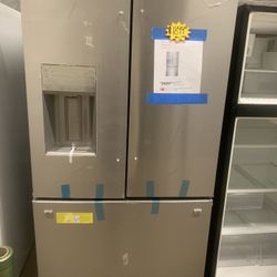 New Scratch And Dent Frigidaire 36” French Door Fridge Stainless Steel 6 Months Warranty 