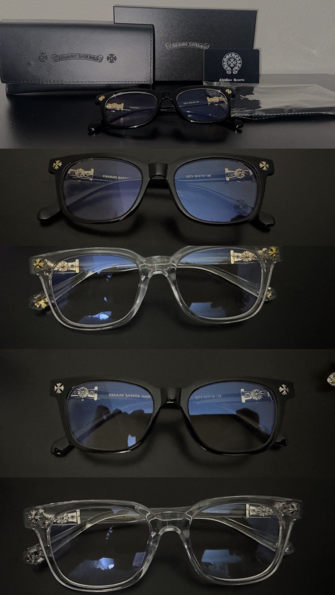 Chrome Heart Glasses 1:1