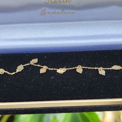14k Gold Anklet 