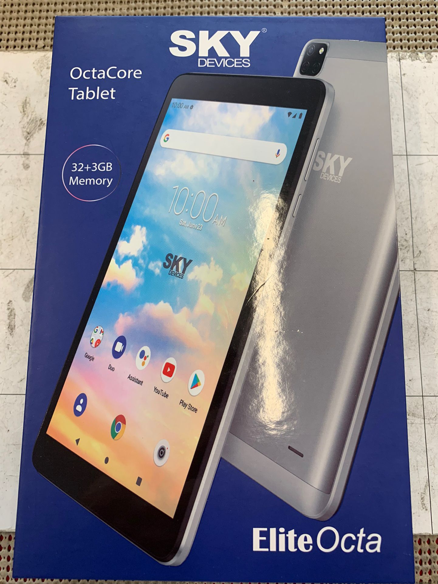 Sky 8” Android Tablet w/1yr Data Plan Included $115
