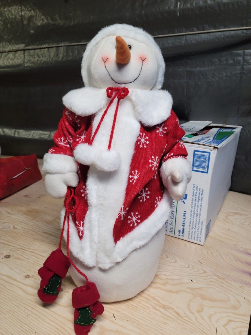 Tall Stand Up Snowman