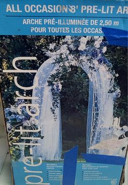 Lighted Wedding Arch
