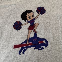 Custom Betty Boop Buffalo Bills Shirt 