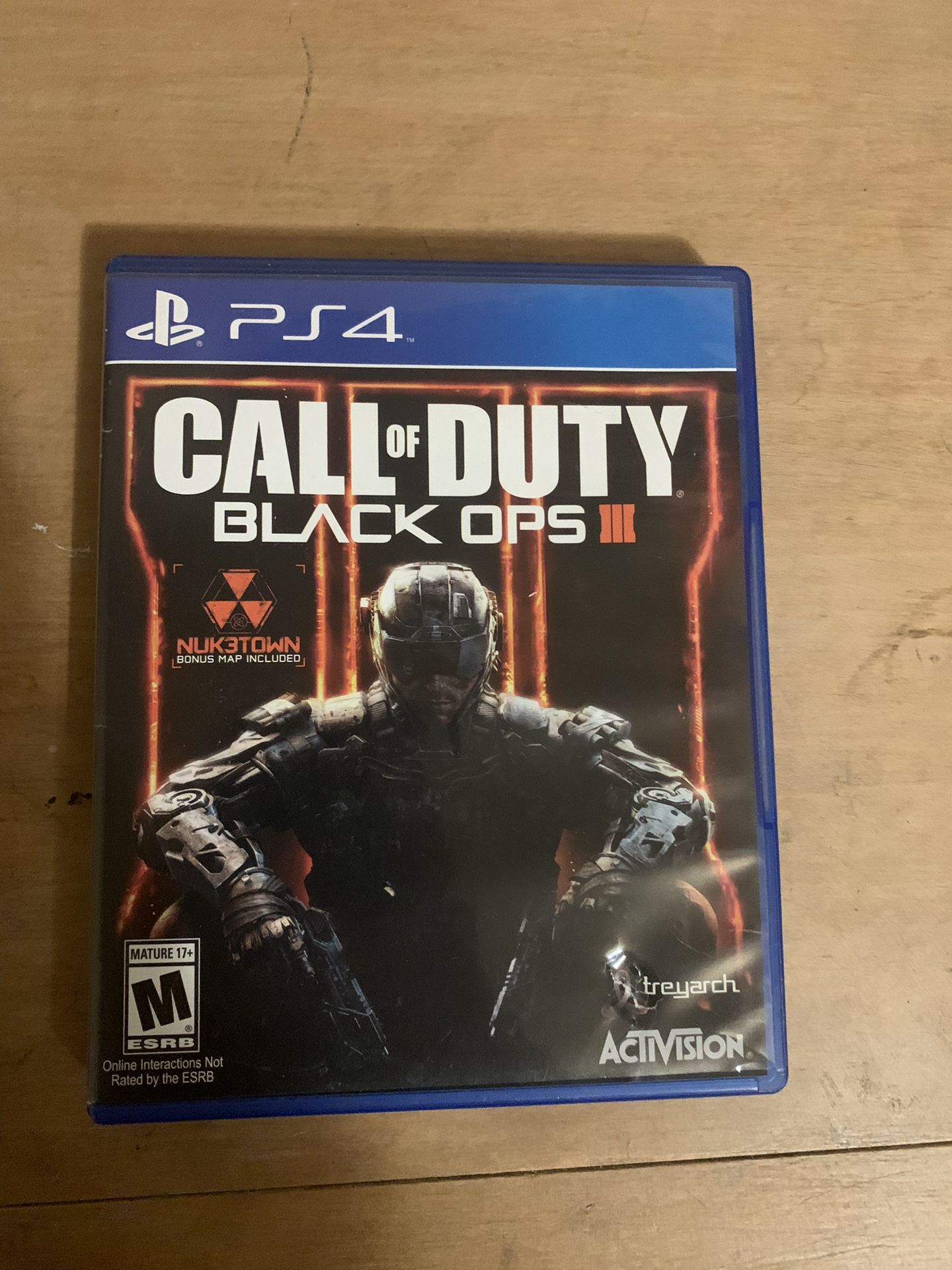 COD BO3 PS4 Blu Ray