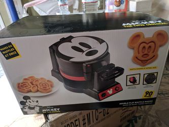 Disney Mickey Mouse Flip Mini Waffle Maker