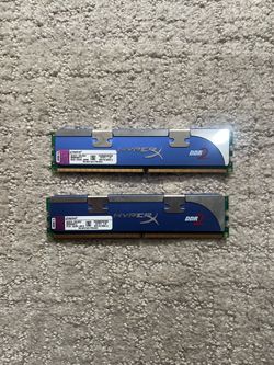 2G RA 2x1GB Memory DDR2 KHX8500D2K2/2GN
