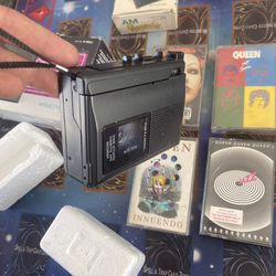 Cassette Tape Recorder An Radio Brand New On Box 