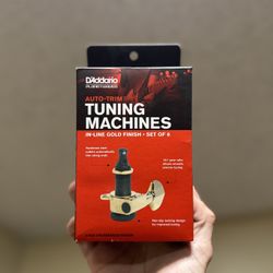 D'Addario Auto Trim Locking Tuners