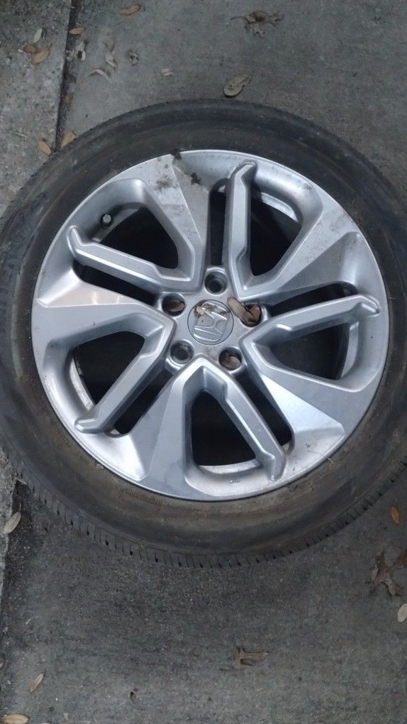 2018 / 2019 Honda Accord Factory Wheels