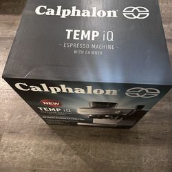 Calphalon Temp iQ Espresso Machine With Grinder