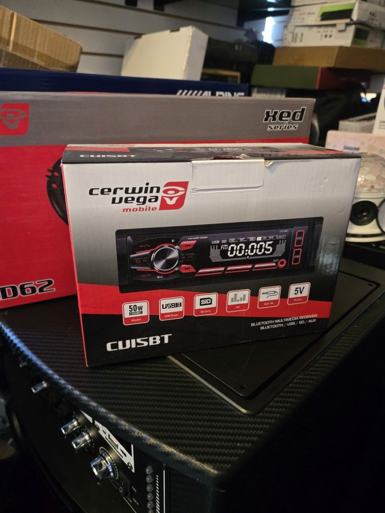 Cerwin Vega Car Radio Bluetooth