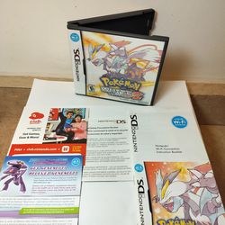 Pokemon White Version 2 (Nintendo DS) - COMPLETE CIB - Authentic - MINT Condition