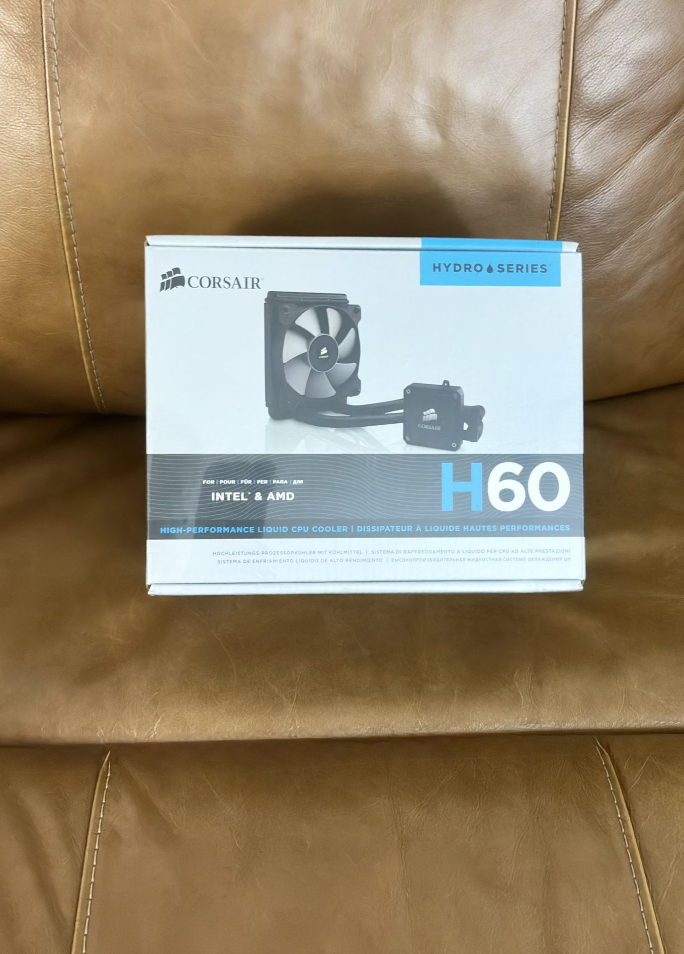 CORSAIR H60 120mm CPU Liquid Cooler (Black)