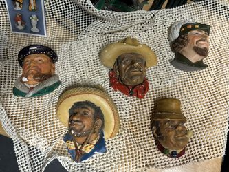 Bossons England and Legend Products Wall Busts