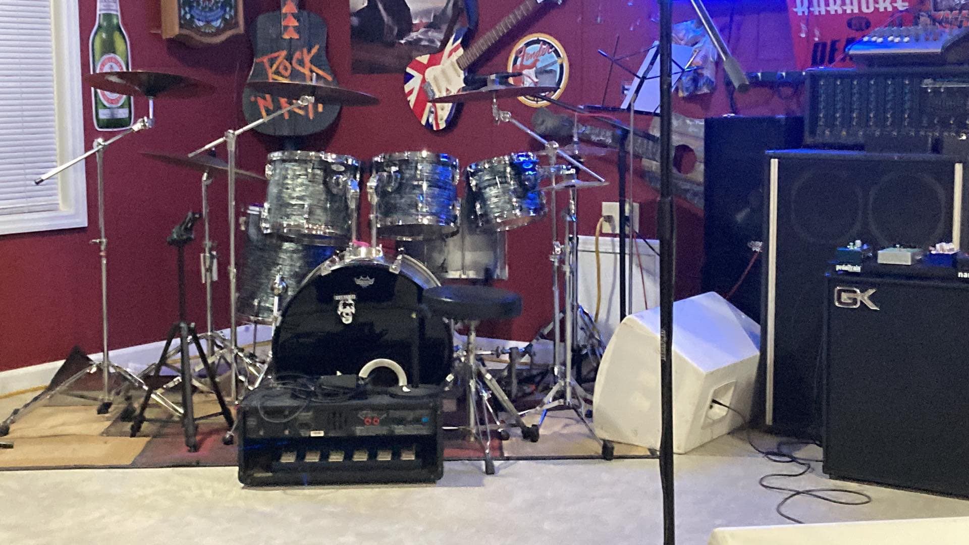 Pearl Vision 6 Piece With Demon Drive Double Kicks