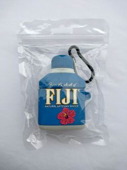 FIJI WATER BOTTLE AIRPODS CASE COVER GEN 1 & 2 FOR EARPHONES