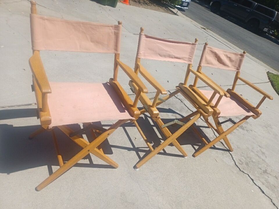 Directors Chair (tall and short)