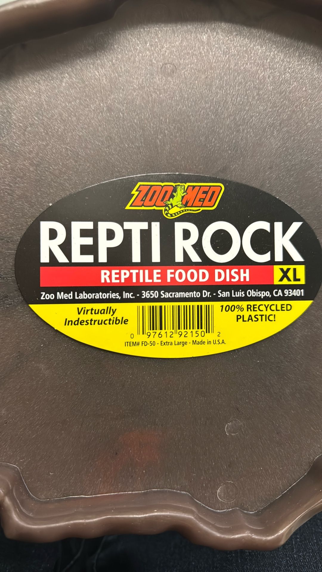Reptile Food Dish
