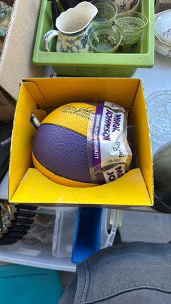 Old Magic Johnson Basketball