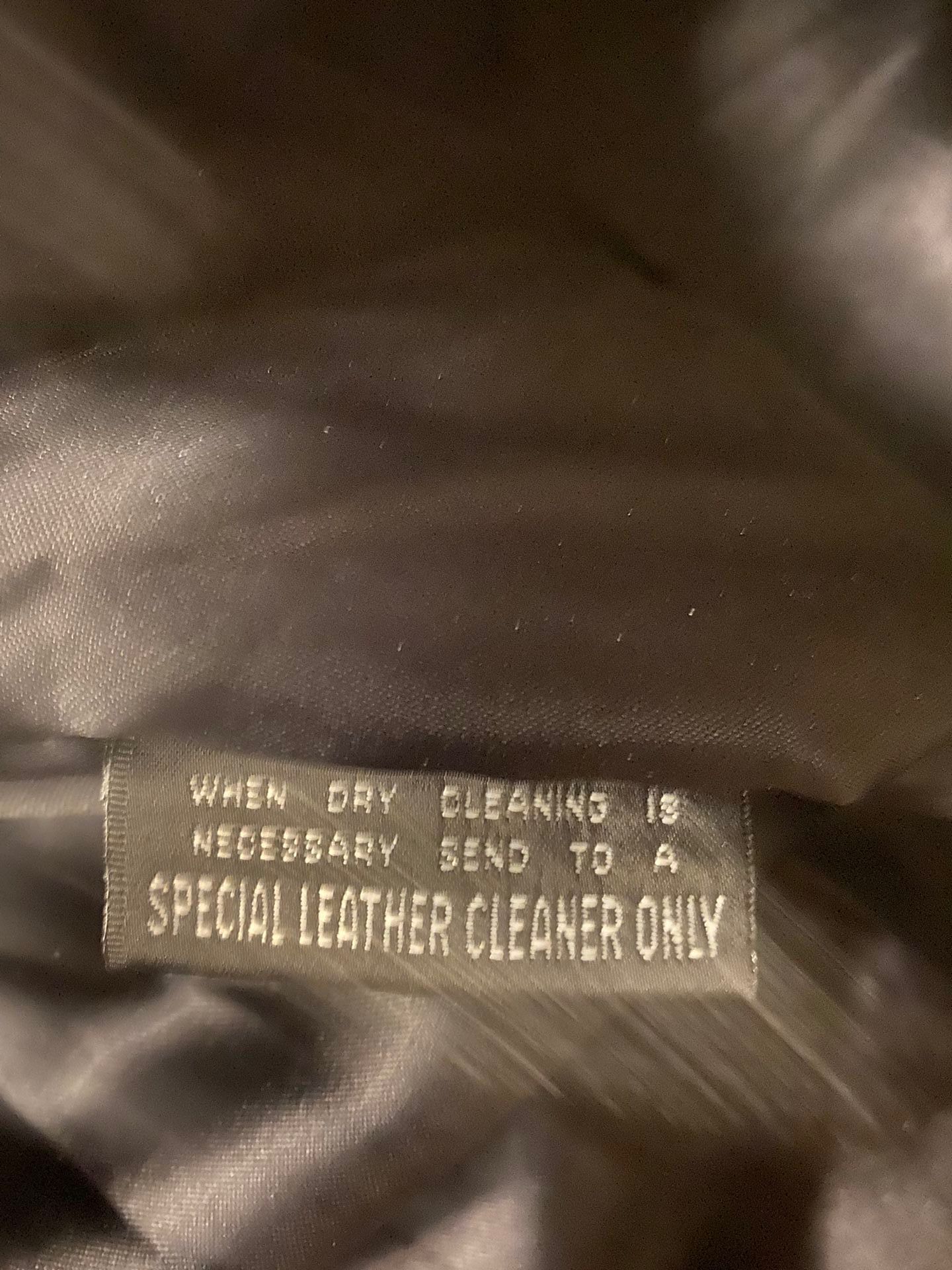 Wilsons leather Jacket Size Large