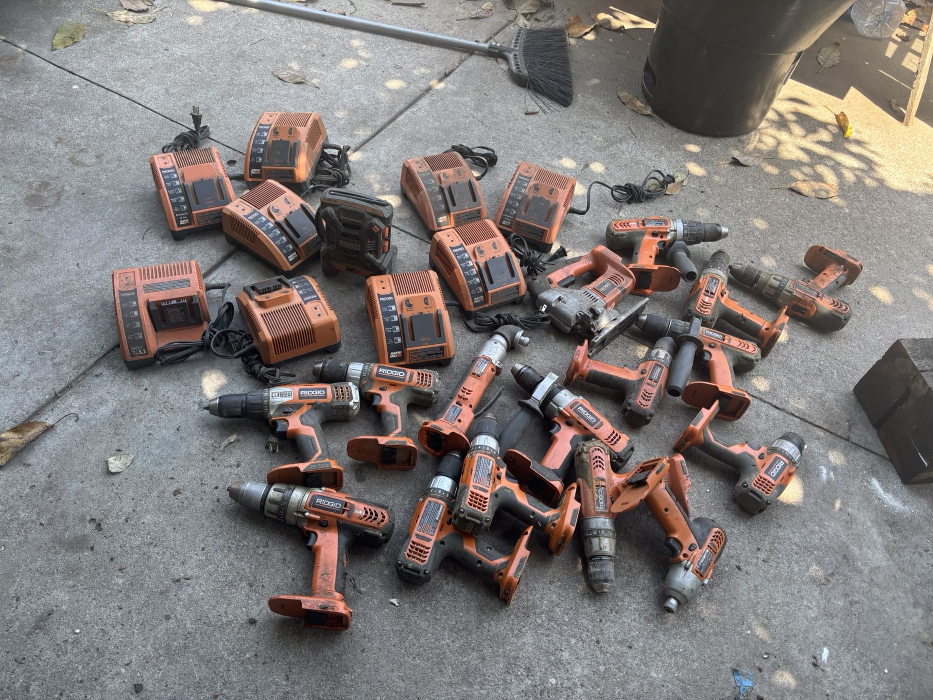 Drills,charge,saw And Radio New
