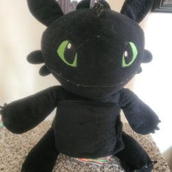 Toothless Plush Book