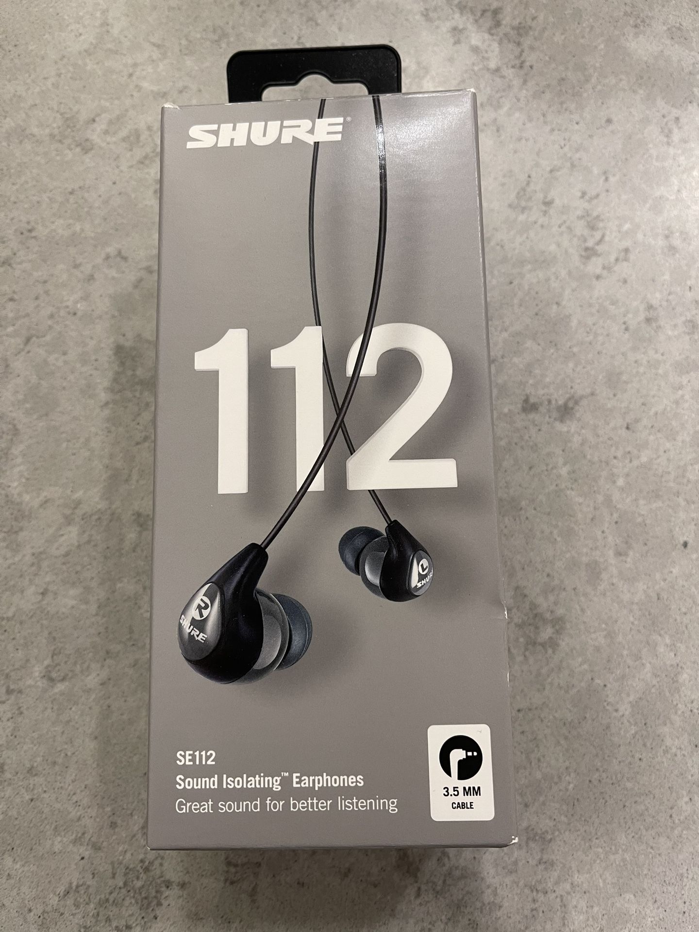 Shure SE112 Sound Isolating Earphones