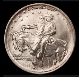 1925 Stone Mountain,Half Dollar (Germ BU+++ )