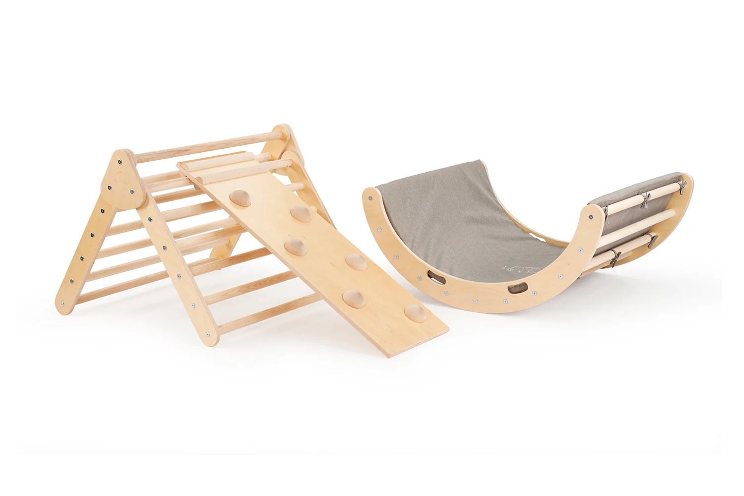 Lily & River Climber Rocker Play Set Gym For Toddlers