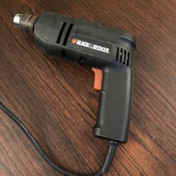 Black And Decker Corded Reversible Drill 